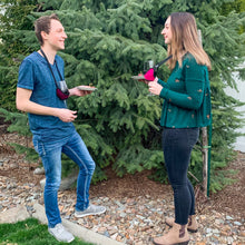 Load image into Gallery viewer, wine glass lanyard