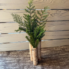 Load image into Gallery viewer, Small Birch Log Budvase