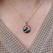 Load image into Gallery viewer, mountain sunrise necklace