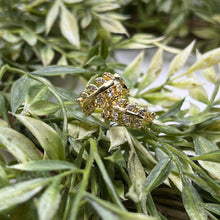 Load image into Gallery viewer, CZ Botanical Leaf Earrings