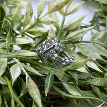 Load image into Gallery viewer, CZ Botanical Leaf Earrings