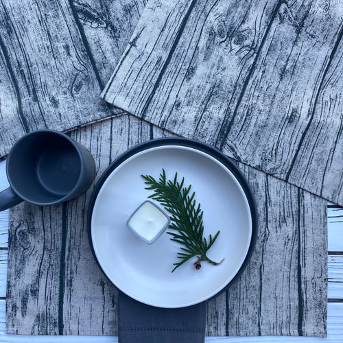 rustic placemats